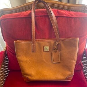 Dooney & Bourke Brown Leather Tote